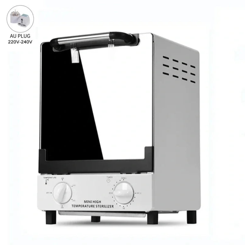 10L Nail Tool Sterilizer Large Capacity Multifunctional Dry High Temperature Sterilizer 1000W For Sterilizing Hair Salon Tool
