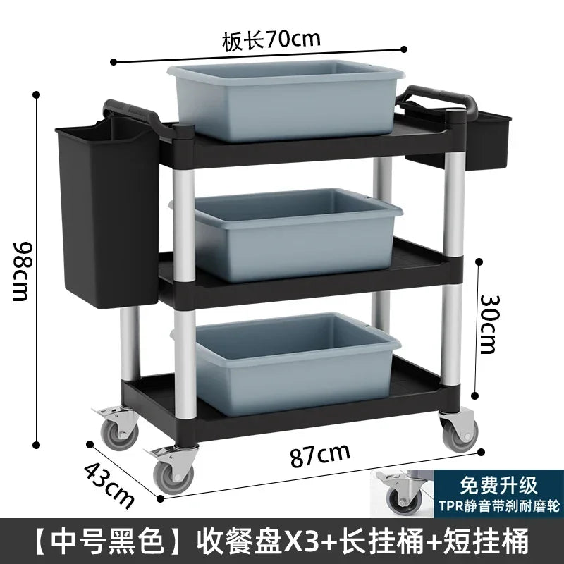 Loading Storage Trolley Cart Tool Service Cart Auxiliary Tool Trolley Carrito De Almacenamiento Con Ruedas Organizer Cart ST042