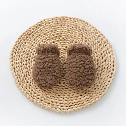 Kids Winter Gloves - Plush Fleece Thermal Mittens for Toddlers & Babies | Soft Hand Warmers