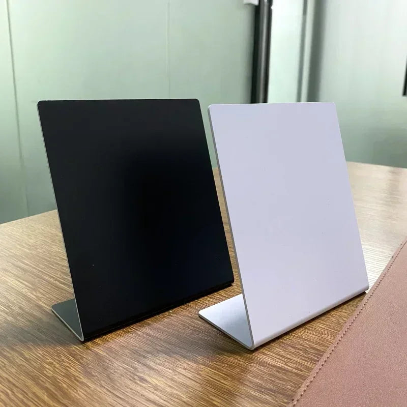 RFID NFC QR code Google Review stand display White Black Blank Pattern 13.56MHz NFC215 chip 504Bytes Patternless Social media