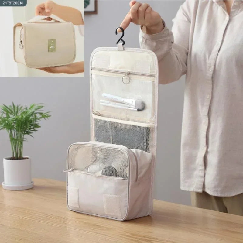 Makeup Bag Travel Cosmetic Bags Toiletries Organizer Waterproof Storage Household Portable High Quality High-capacity Wash Pouch