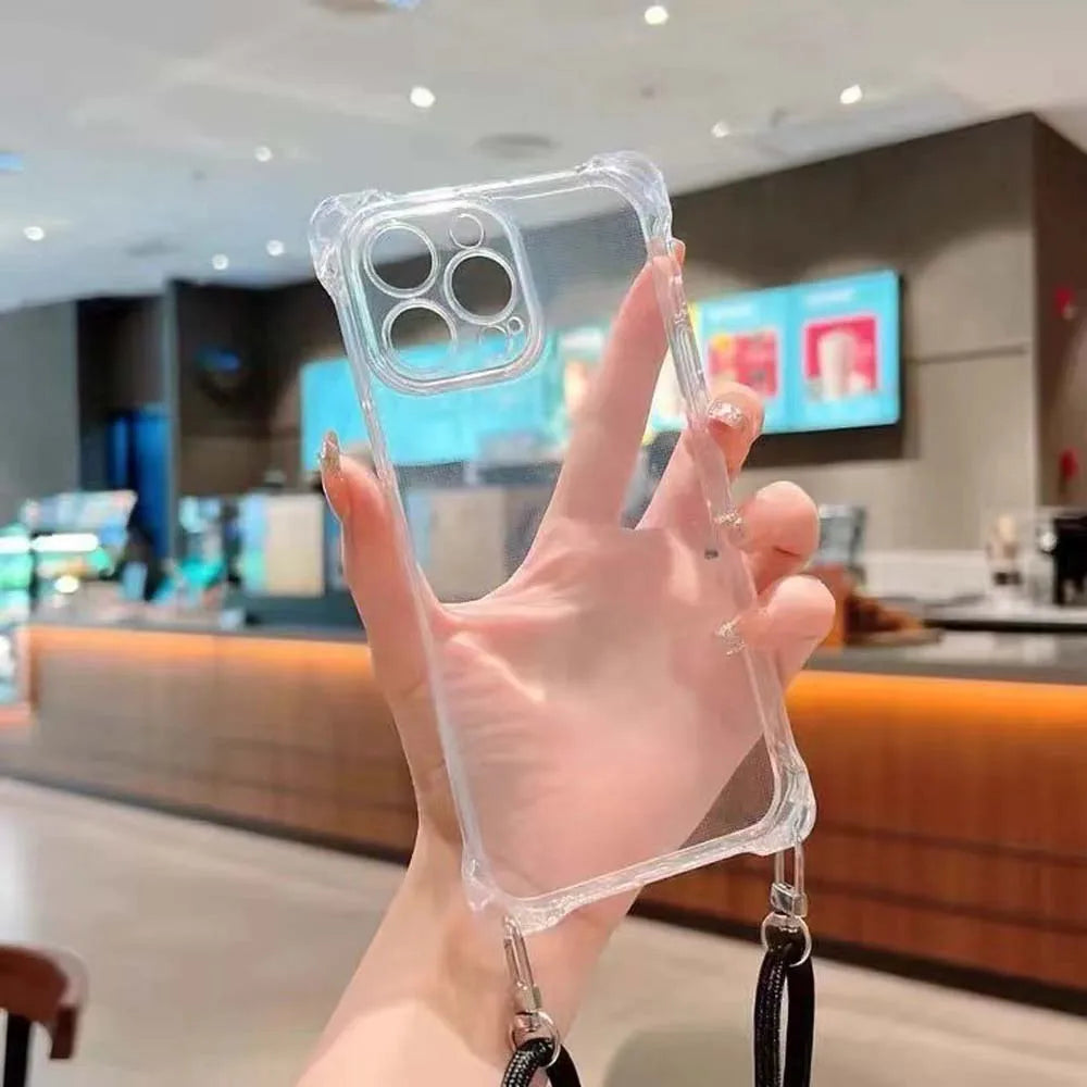 DIY Bracelet Crystal Shinning Acrylic Butterfly Girl Phone Charms Wrist Hanging Strap Mobile Phone Lanyard Phone Bag Key Chain