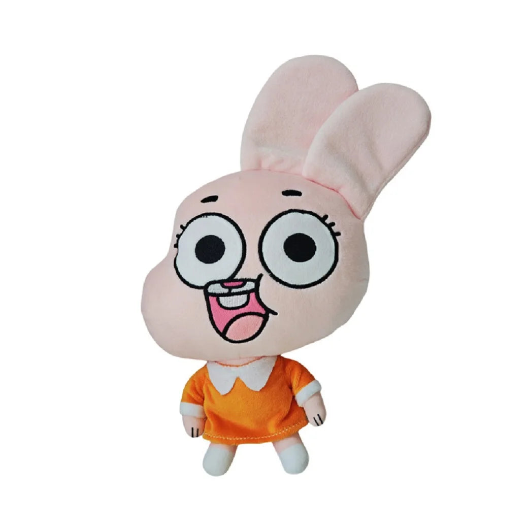 Cute World Of Gumball Darwin Plush Doll Cartoon Banana Joe Anais Richard Nicole Plushie Kawaii Soft Decor Pillow Toy Kids Gift