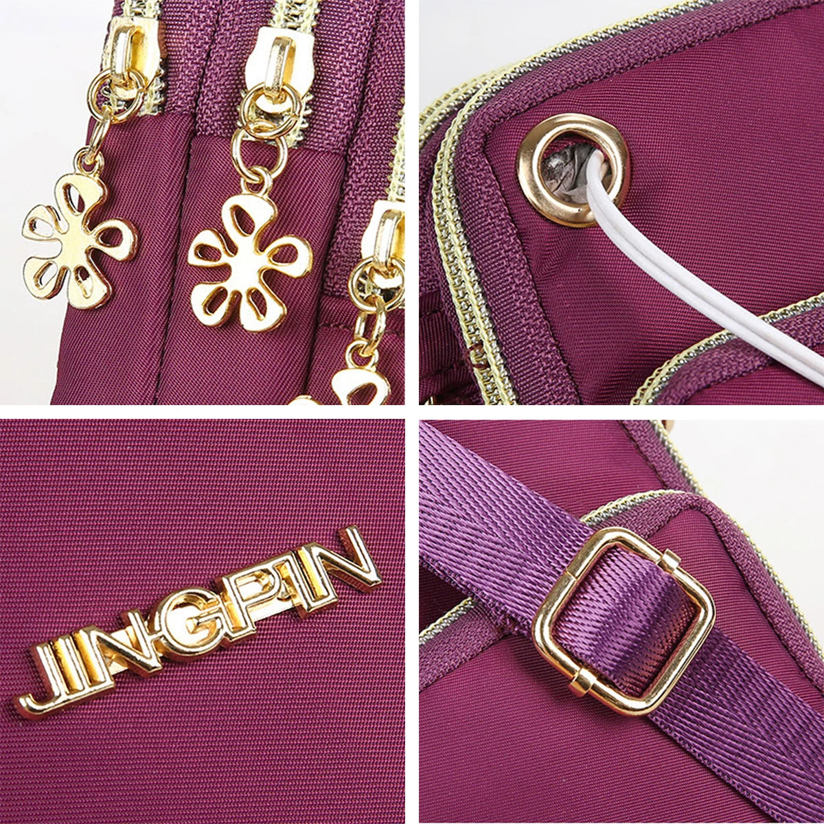 Women's Crossbody Phone Bag - Mini Shoulder Purse with Neck Strap for Running & Travel