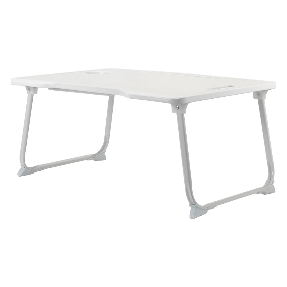 Foldable portable laptop bed desk with drawer for laptop, 60cmW x 42cmD x 28cmH