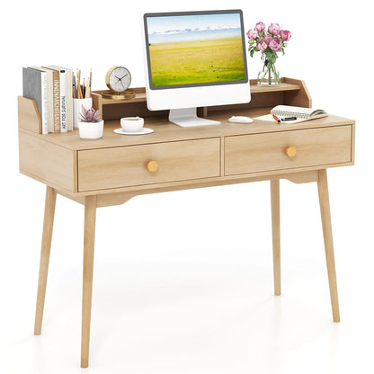 GOFLAME Writing Desk 120 CM Home Office Computer Workstation
