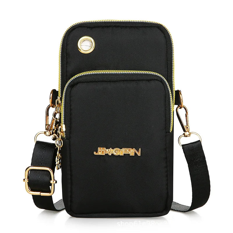 Women's Crossbody Phone Bag - Mini Shoulder Purse with Neck Strap for Running & Travel