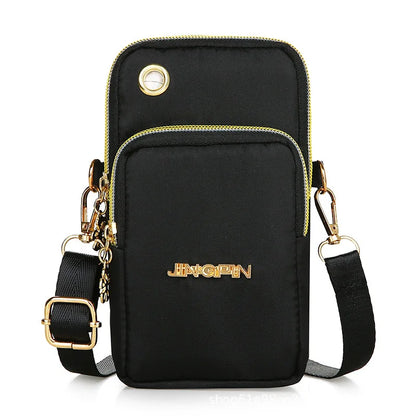 Women's Crossbody Phone Bag - Mini Shoulder Purse with Neck Strap for Running & Travel