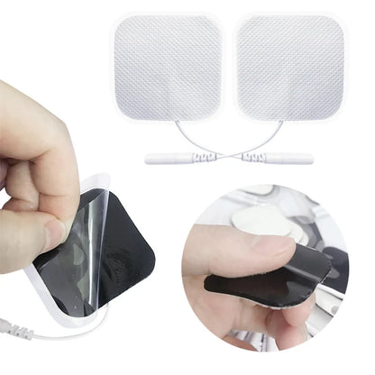 10/20pcs Muscle Stimulator Electrode Pads Gel Non-woven Fabric Self Adhesive Replacement Pads for Tens Digital Therapy Machine