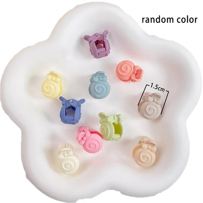 Mini Hair Claw Clip Doll Hair Pin Hair Clip For Toys Hair Decorative For Dolls Headwear Accessories Miniature Hairpins grab clip