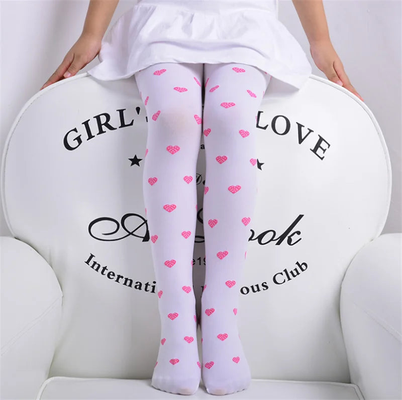 Girls Dance Socks Plain Candy Color Stockings Pantyhose Tights Leggings Velvet Cotton Dance Performance Dace Ballet Tights
