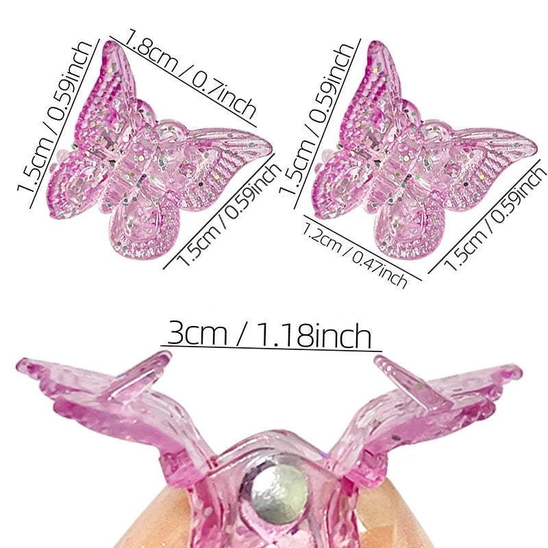 Mini Hair Claw Clip Doll Hair Pin Hair Clip For Toys Hair Decorative For Dolls Headwear Accessories Miniature Hairpins grab clip