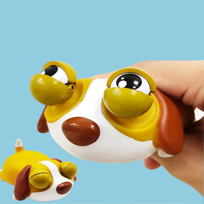 Creative Funny Eyeball Burst Squeeze  Eye Toy   Love sleeping dogs Pinch Toys Adult Kids Stress Relief Fidget Toy  Doll Toy