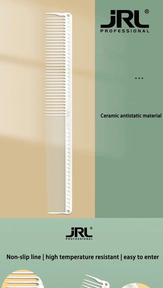 JRL Professional Barber Comb - Heat Resistant 240° Hairdressing Comb for Styling