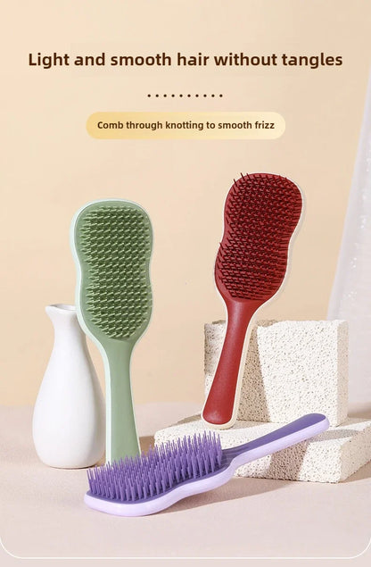 Massage Hair Comb Anti Detangling HairBrush Hair Styling Detangler Fast Blow Drying Curling Hair Brushes Comb Hairdressing Tools