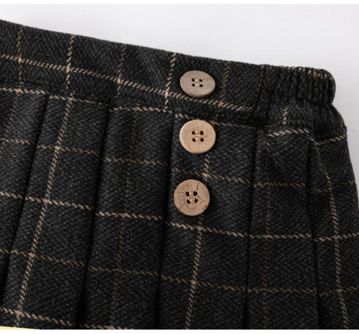 Girls Fleece Skort - Thickened Winter Leggings with Poodle Skirt | Warm Autumn & Winter Bottoms