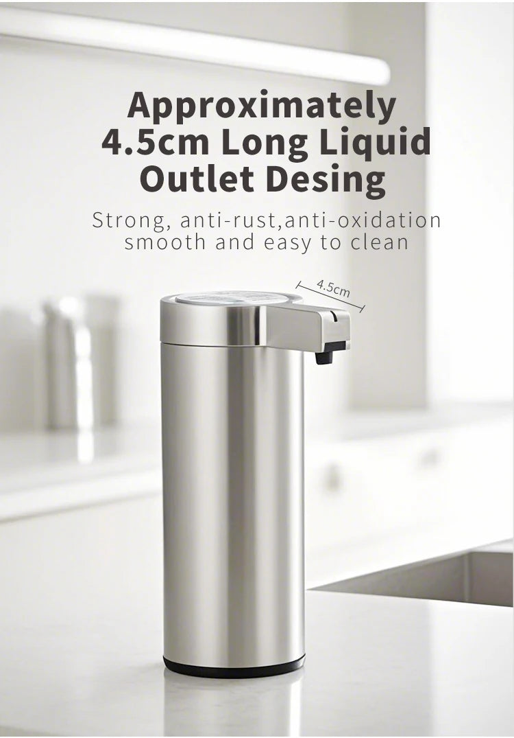 Kitchen Soap Machine Automatic Sensor Out of Hand Sanitizer Smart Electric Body Wash Soap Dispenser 304 Stainless Steel