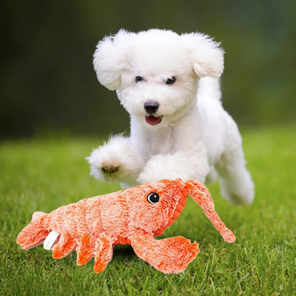 Funny Interactive Dog Plush Toy Jumping Moving Dog Toy Interactive Dog Toys To Keep Them Busy for Medium Dogs Teething
