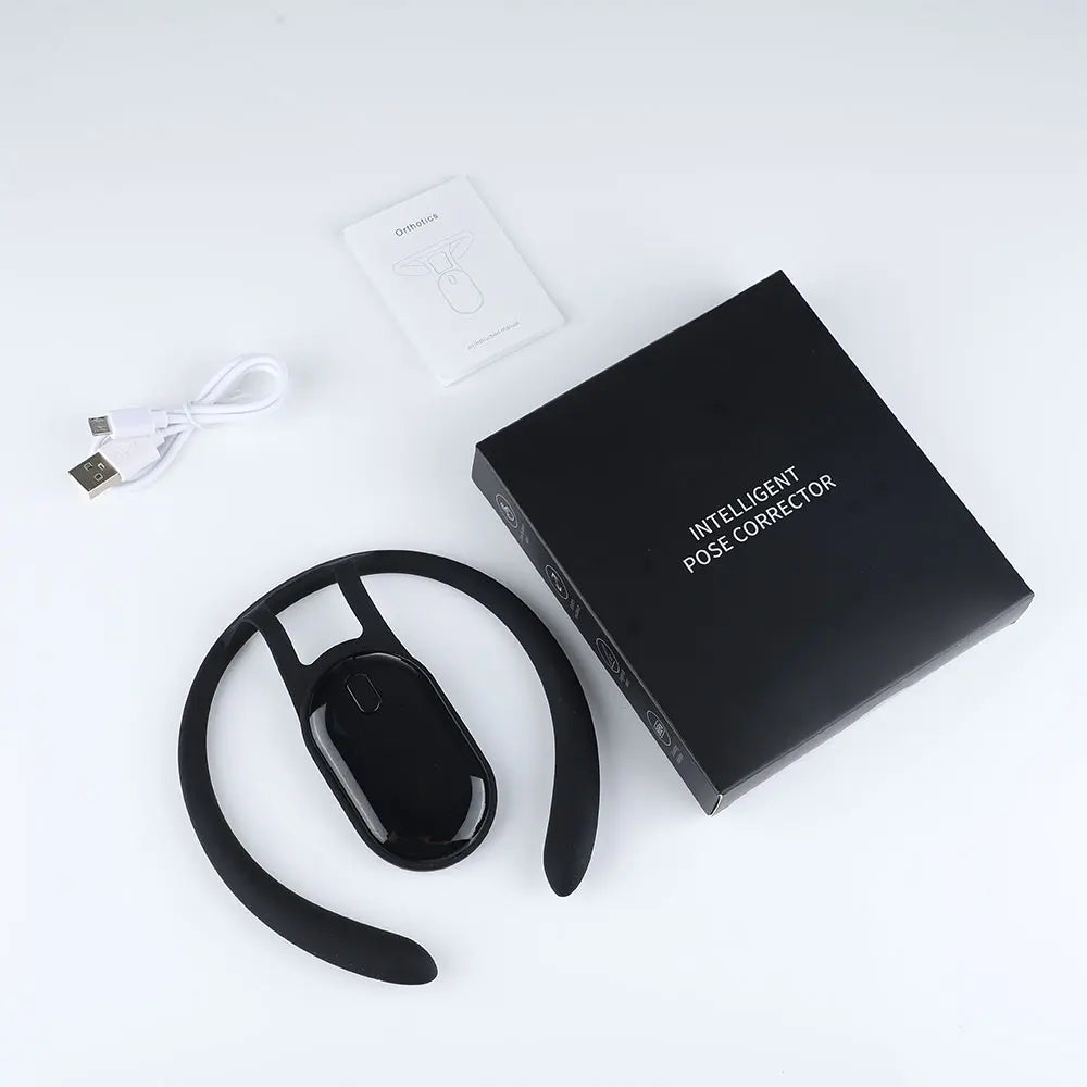 Smart Posture Trainer Back Straightener with Vibration Reminder for Adults Kids Real-Time Monitoring Wearable Sensor