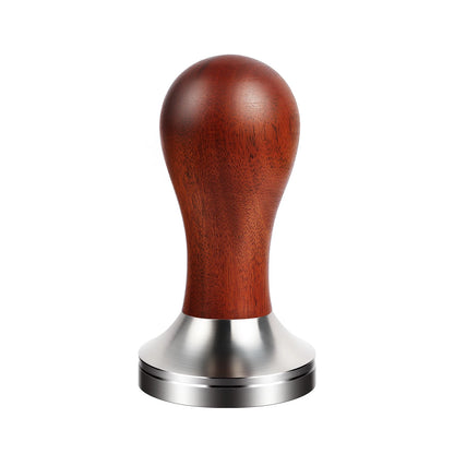BioloMix Espresso Press Hammer 51mm Solid Wood with whole 304 Stainless Steel Base, suit CM7008