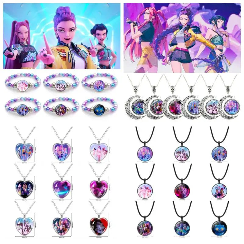 Kpop Demon Hunter Birthday Huntrix Kpop Warrior Costume Birthday Hair Accessiorie Party Gifts Rumi Mira Favors Hair Accessiories