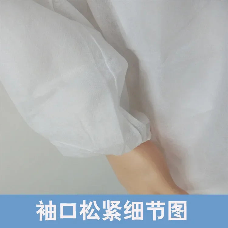 Disposable Breathable Dustproof Water Oil Resist Work Safety Clothing Anti Dust Spary Painting Decorating Labour Overall Suit