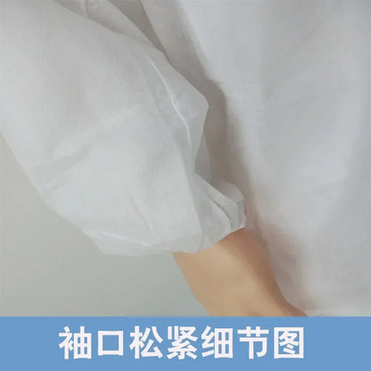 Disposable Breathable Dustproof Water Oil Resist Work Safety Clothing Anti Dust Spary Painting Decorating Labour Overall Suit