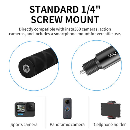 For Insta360 Invisible Selfie Stick Bullet Time Bundle Handle for Insta 360 x5 x4 GO 3S Ace Pro GO 3 x3 Stick Accessories