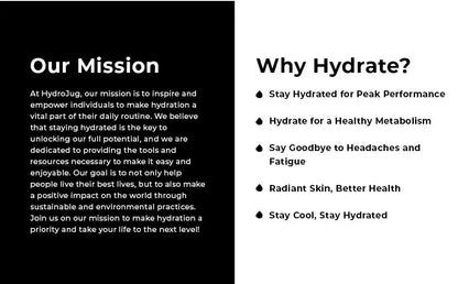 HydroJug Thermobecher 32 oz/40 oz mit Strohhalmdeckel, Edelstahl, vakuumisoliert, doppelwandig, für unterwegs