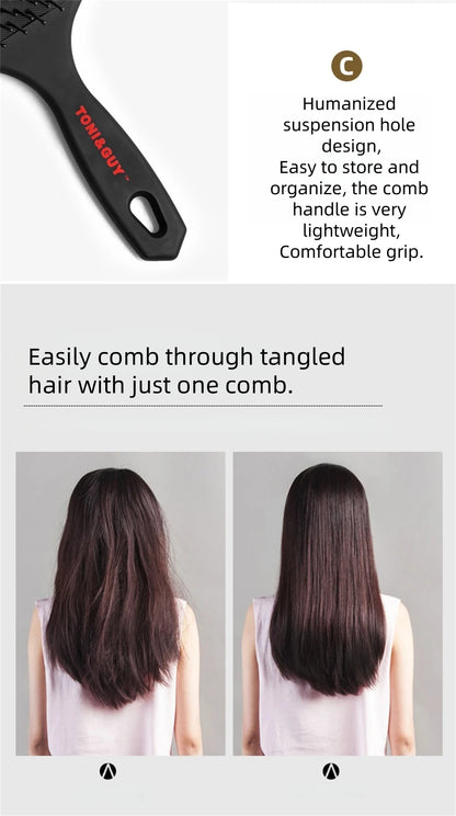 Professional Salon Air Hairdressing Cushion Comb Barbershop Anti-Static Hair Brush Massage Home Diy Curly Styling Tools