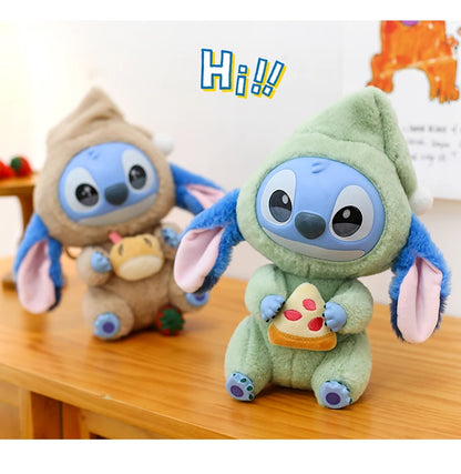 New Stitch Eat Some Thing Before Sleep Series Vinyl Blind Box Bag plush Pendant Cute Doll Mystery Box Toy Adult Birthday Gift