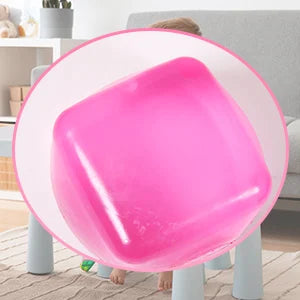 Ice Cube Shaped Fidget Toy Square Stress Relief Ball Squishy Squeeze Toys for Anxiety ADHD Stress Relief Sensory Toys for Adults