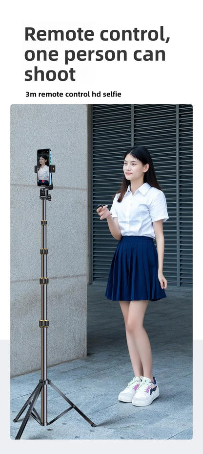 Mobile Phone Stand Live Broadcast Tripod Floor Selfie Stick Shooting Special Bracket For Pictures And Record Videos Vlog Tiktok