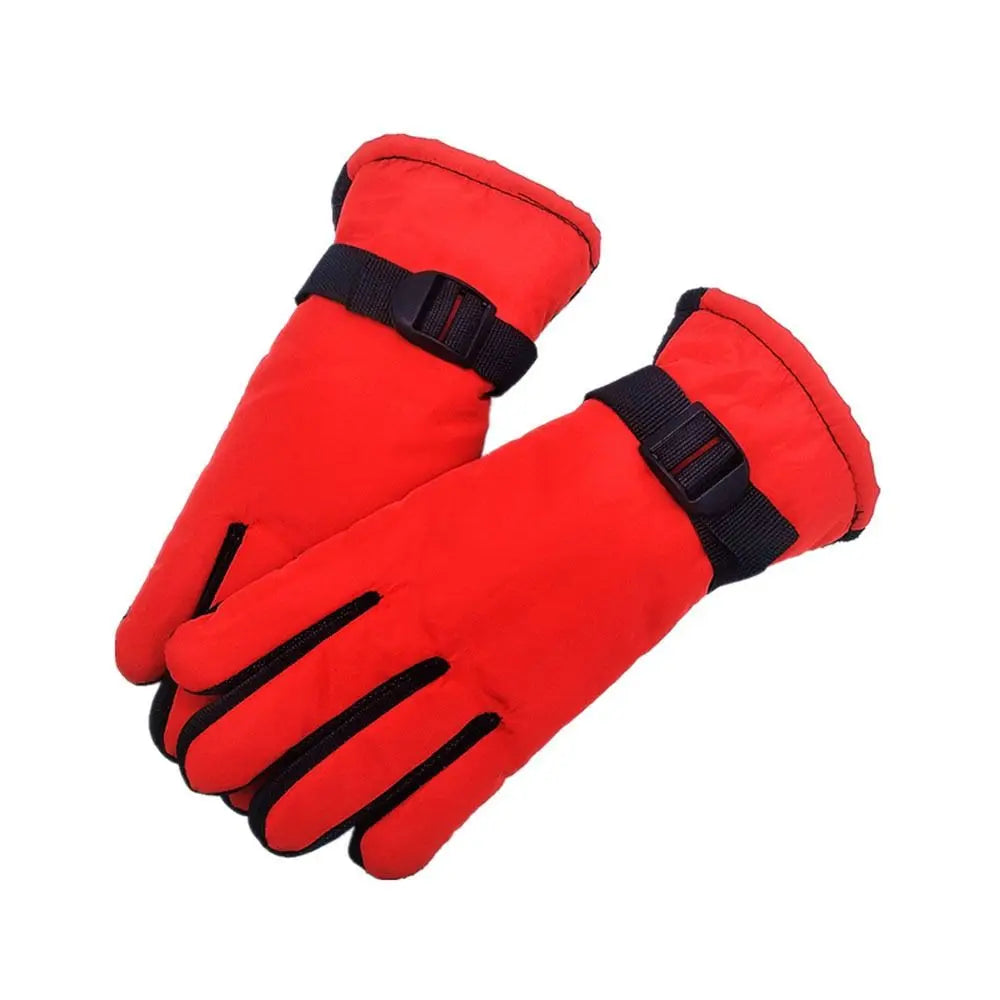 Kids & Adult Waterproof Ski Gloves - Windproof Winter Snow Gloves for Snowboarding