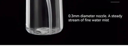 2Pcs High Pressure Spray Bottles Refillable 200ml Bottles Continuous Mist Watering Can Automatic Salon Barber Water Sprayer