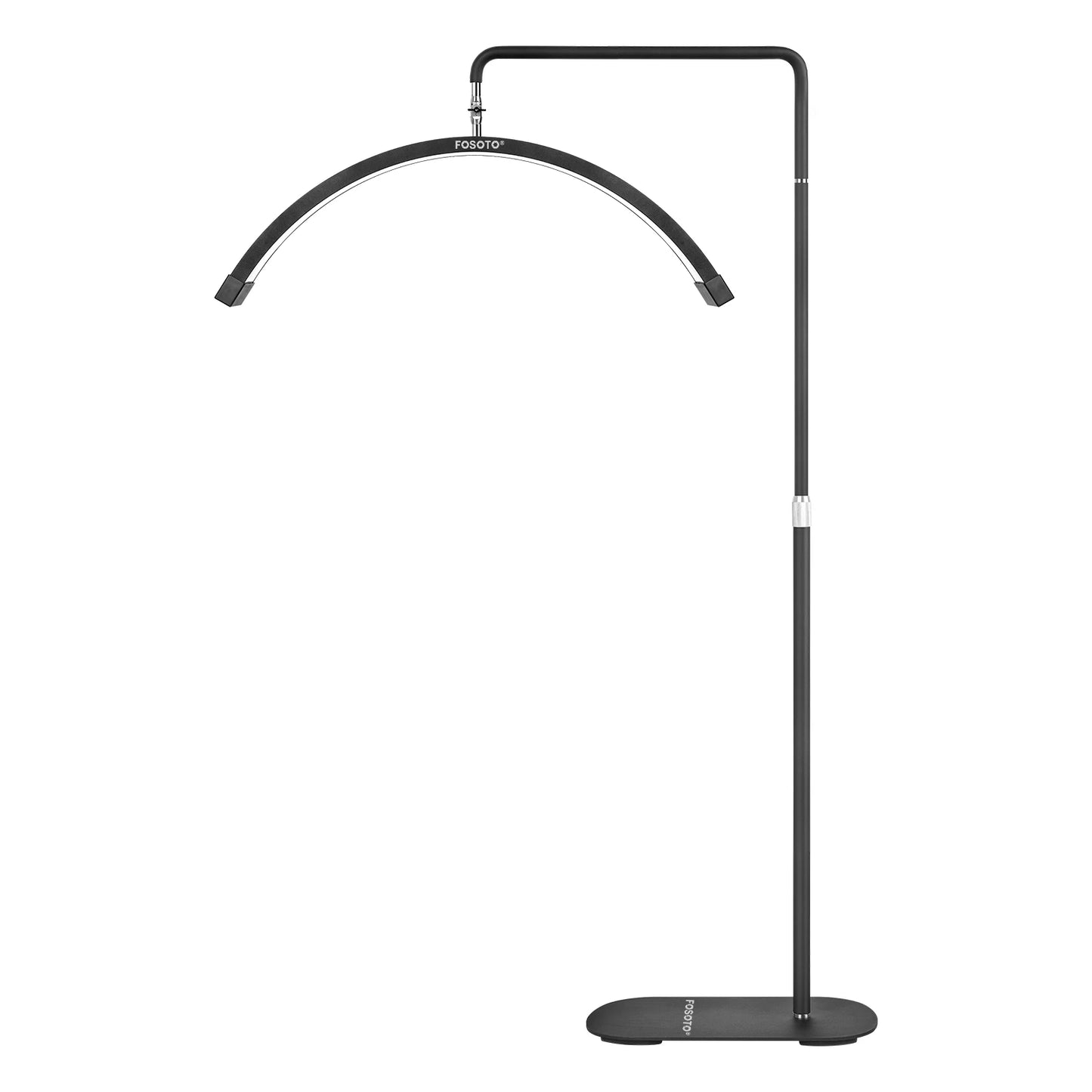 Fosoto Multifunctional Half Moon Lamp Video Ring Lash Light For Beauty Facials Salon Tatoo Live Stream Photography Photo TikTok