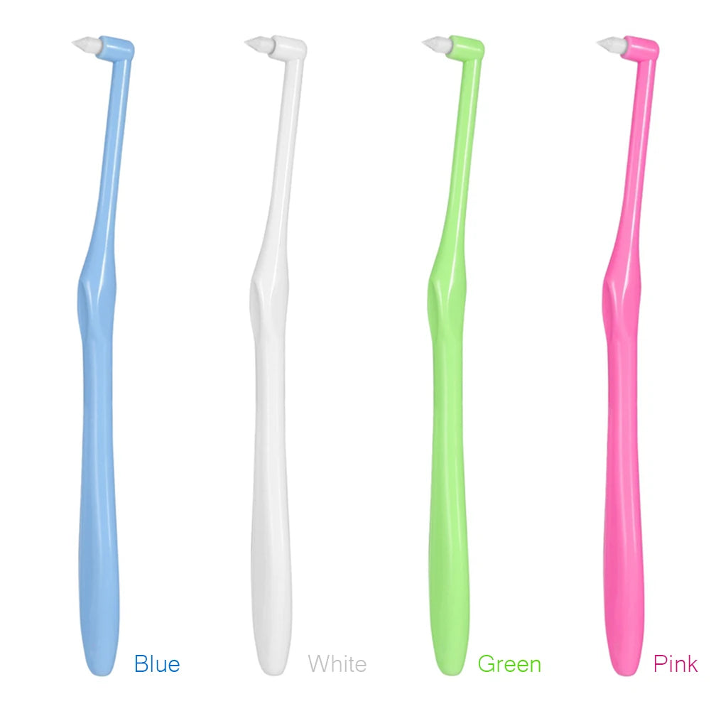 Orthodontic Interdental Toothbrush Teeth Cleaning Tooth-floss Soft Brush for People with Brace Gap Cleaning Tool