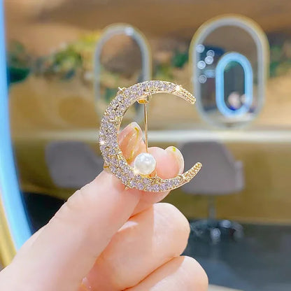 Exquisite Purple Lavender Brooch Women's Brooches Crystal Rhinestone Bouquet Pins Clothing Coat Luxury Jewelry Girl Gift