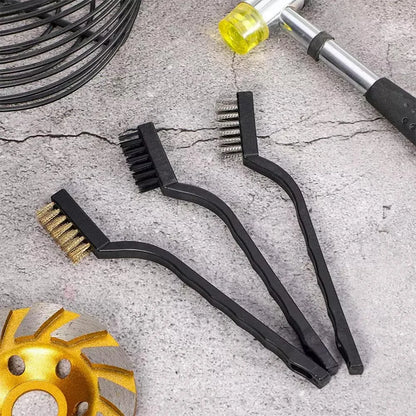 122Pcs Car Detailing Brush Kit Auto Interior Wheel Gap Drill Cleaning Tool Set