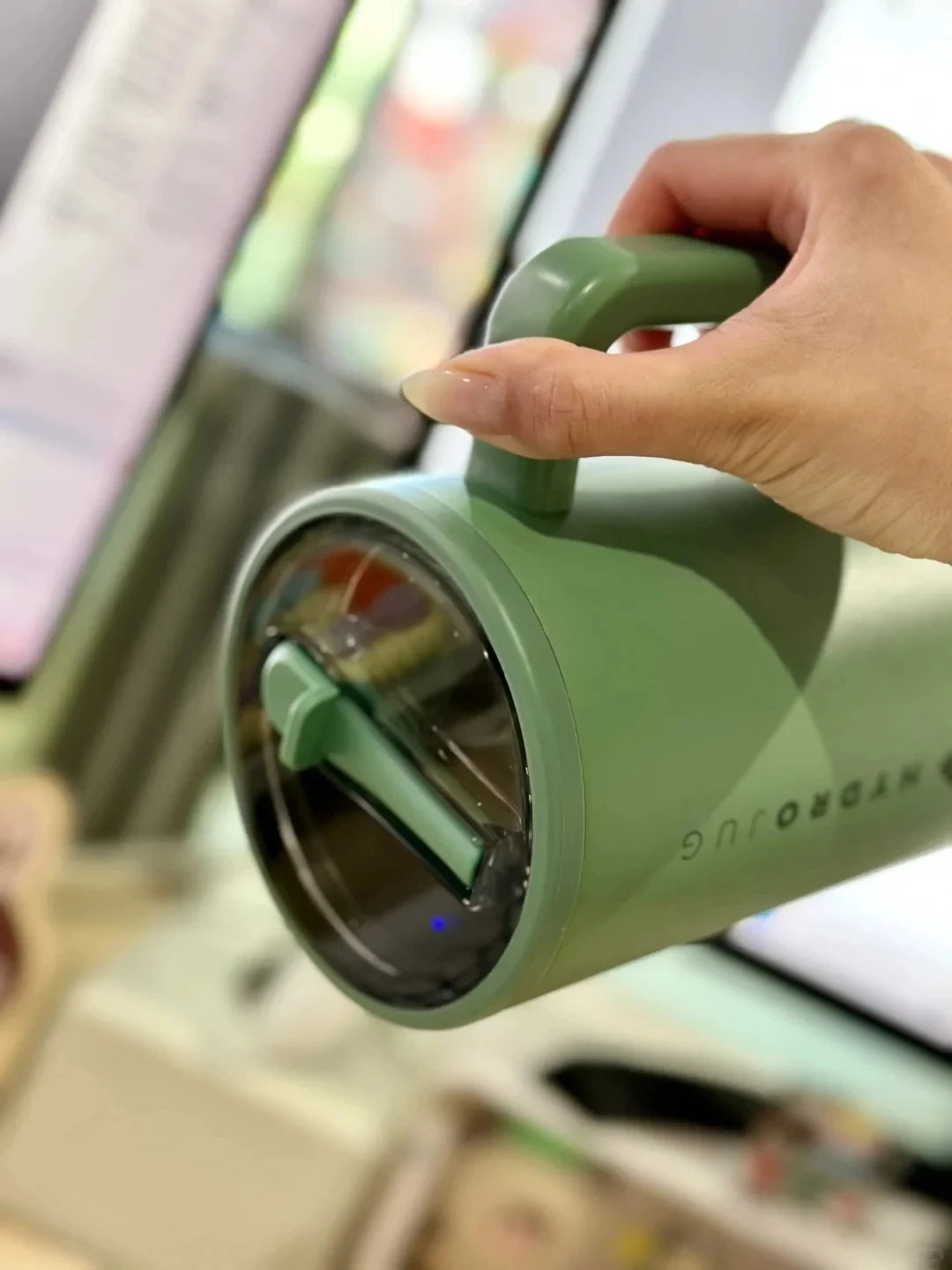 HydroJug Thermobecher 32 oz/40 oz mit Strohhalmdeckel, Edelstahl, vakuumisoliert, doppelwandig, für unterwegs