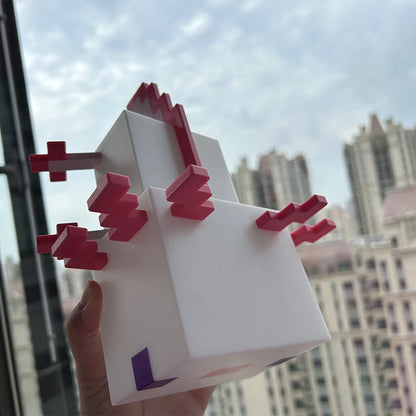 My Stitch Diy Model Lizard Bedroom Bedside Night Light 5 Colors Toy Atmosphere Light Children'S Gift Decoration Table Lamp