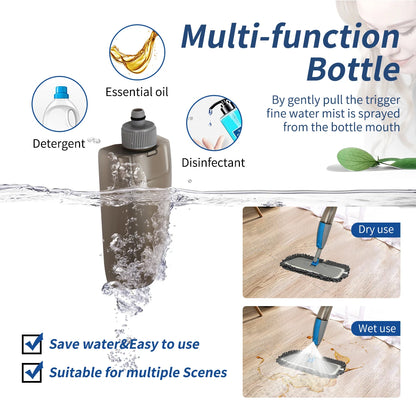 Spray Mop Broom Set Magic Flat Mops for Floor Home Cleaning Tool Brooms Household with Reusable Microfiber Pads Rotating Mop