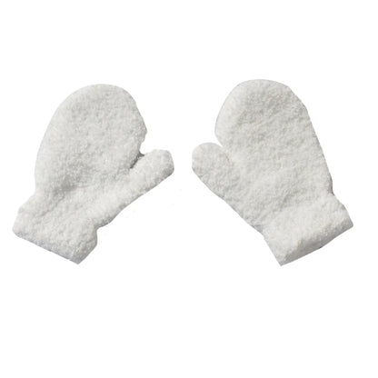 New 1-4Y Kids Gloves Winter Baby Plush Coral Gloves Toddler Full Fingers Cute Mittens Warm Windproof Glove For Boys Girls
