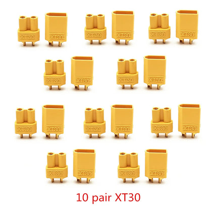 XT30 XT-30 Plug Male Female Bullet Connectors Plugs For RC Lipo Battery Quadcopter Multicopter For Aircraft accessories parts