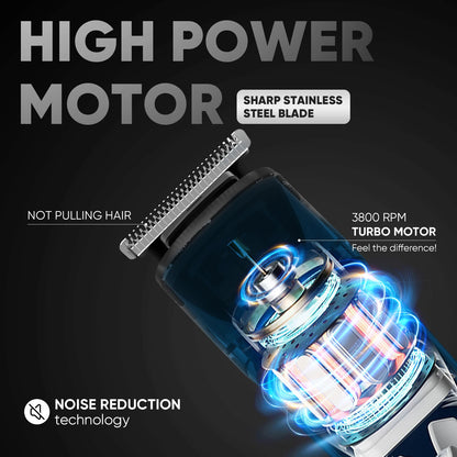 Sejoy MASTER Men's Grooming Kit 5 In 1 Multifunctional Electric Hair Clippers Rechargeable Razor Men Beard Nose Trimmer