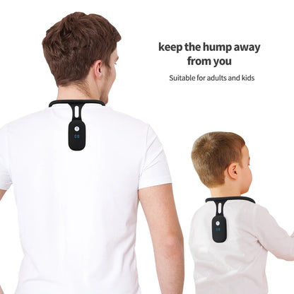 Smart Posture Trainer Back Straightener with Vibration Reminder for Adults Kids Real-Time Monitoring Wearable Sensor