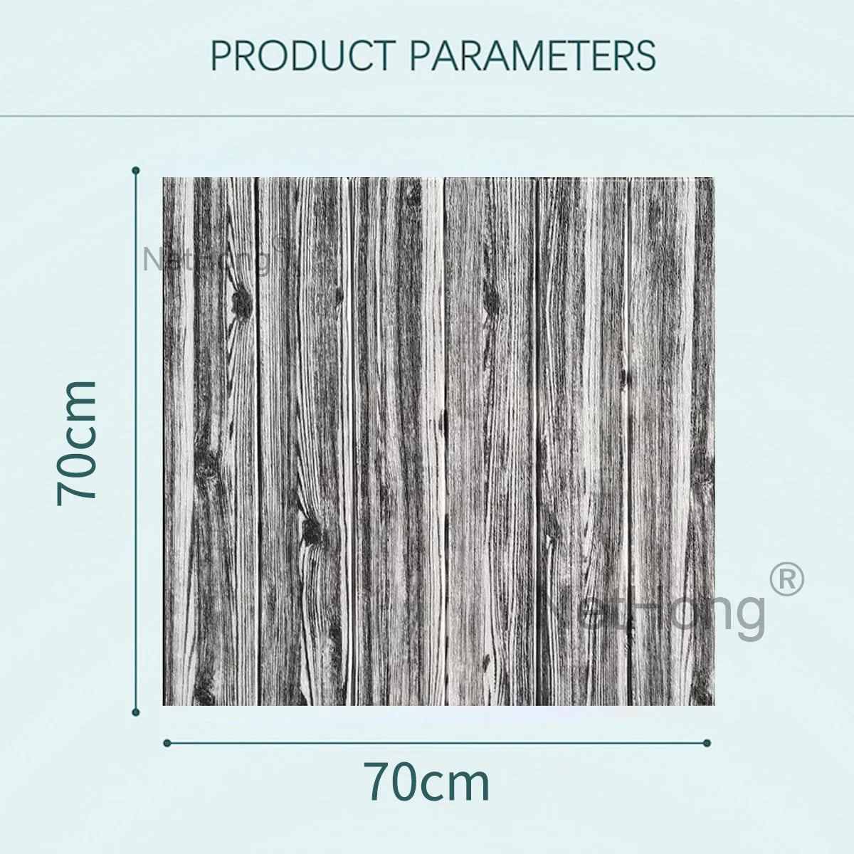 Waterproof Brick Stone Wallpaper Self Adhesive Vinyl Wall Decor Sticker 70*77cm