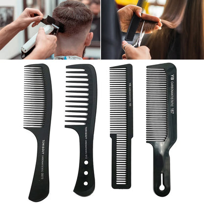 1 Pcs Black Combs For Hairdresser High Quality Hair Cutting Trimming Comb Professional Hair Comb Barber Hairdressing Tools