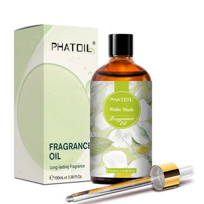 PHATOIL 100ml Aroma Fragrance Oil Fresh Linen Bubble Gum Baby Powder Angel Aromatherapy Essential Oils For Skin Candle Making