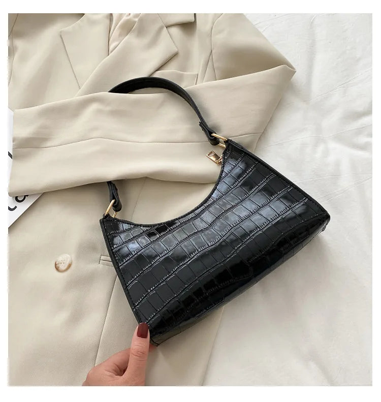 Fashion Exquisite Shopping Bag Retro Casual Women Totes Shoulder Bags Female Leather Solid Color Chain Handbag for Women 2023